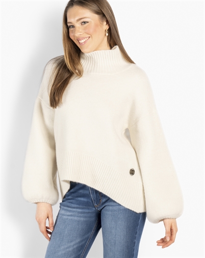 Hést - Fam Patch Short Strik - White Alyssum